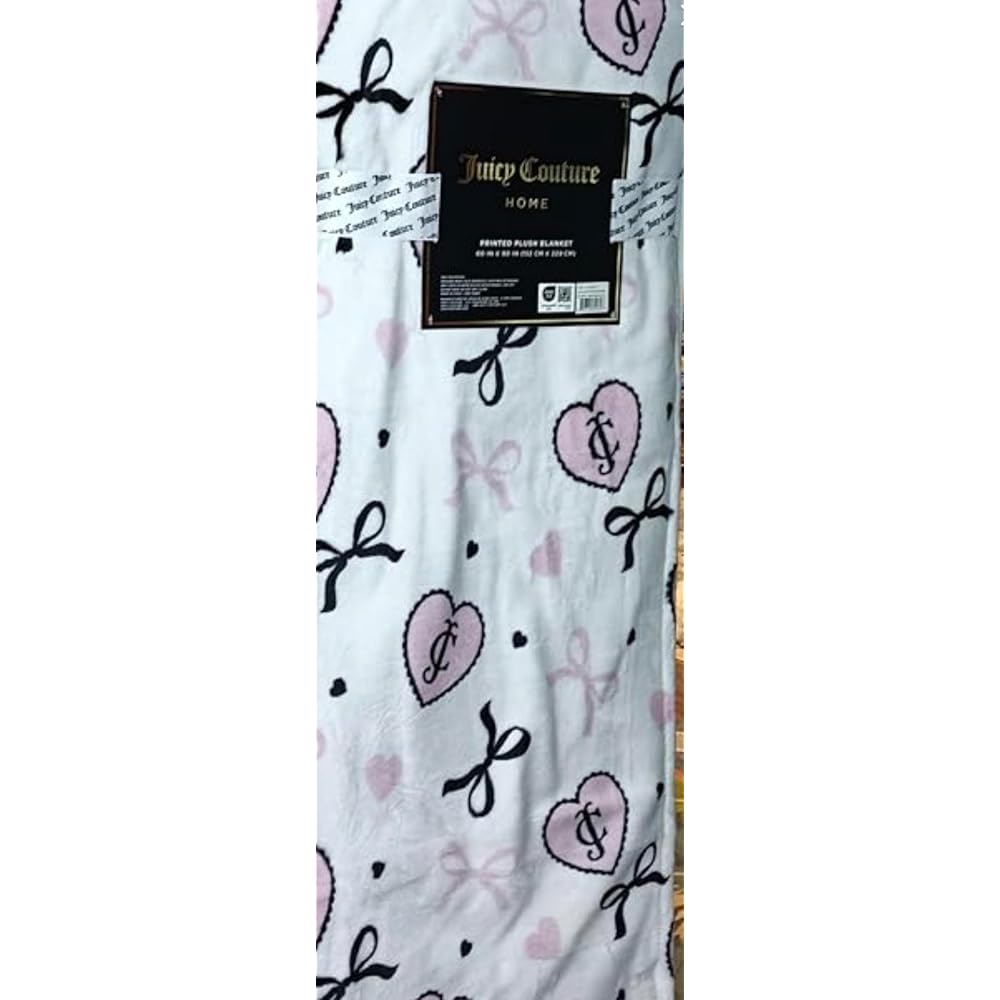 60" x 90" Oversized Plush Throw Blanket, Leopard Pink Designer Bed Blanket
